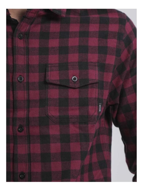 Chemise manches longues carreaux TOMALAX - Kiabi Chemise manches longues carreaux TOMALAX - Kiabi
