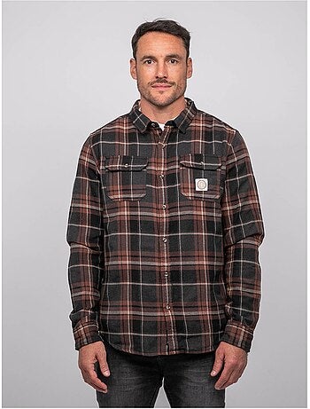 Chemise manches longues carreaux torilou