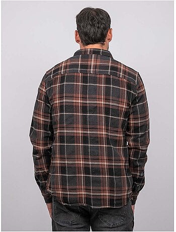 Chemise manches longues carreaux torilou