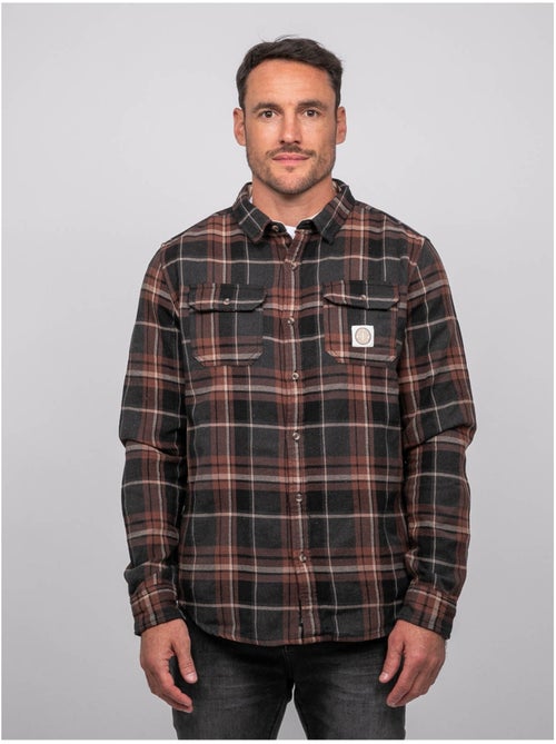 Chemise manches longues carreaux torilou - Kiabi