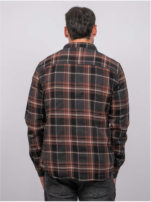 Chemise manches longues carreaux torilou - Kiabi