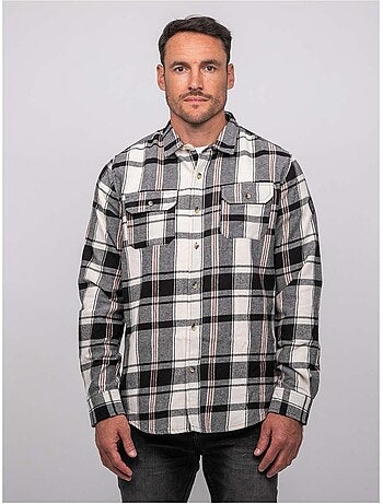 Chemise manches longues carreaux toxfeat