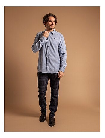 Chemise manches longues coton tinimal