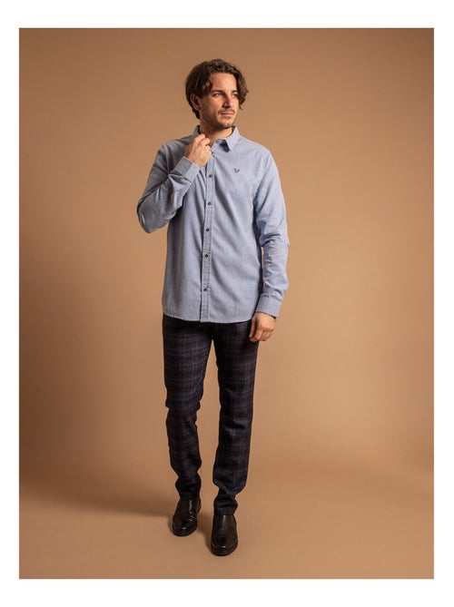 Chemise manches longues coton tinimal - Kiabi Chemise manches longues coton tinimal - Kiabi