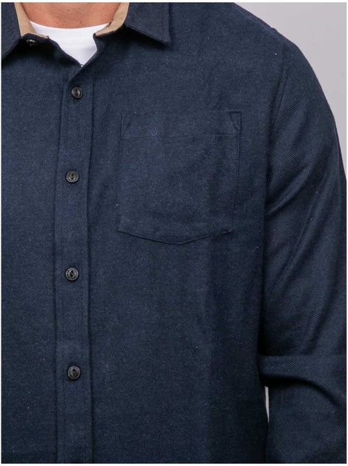 Chemise manches longues coton tiwatch - Kiabi