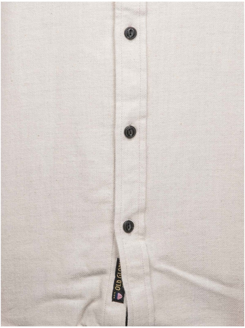 Chemise manches longues coton tiwatch Ecru - Kiabi
