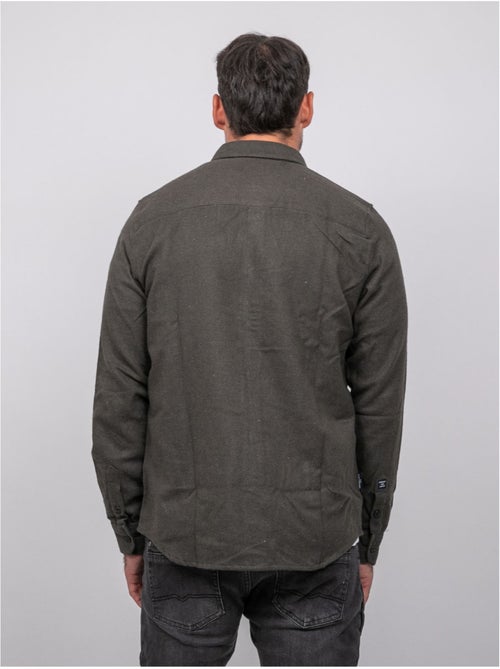 Chemise manches longues coton tiwatch - Kiabi