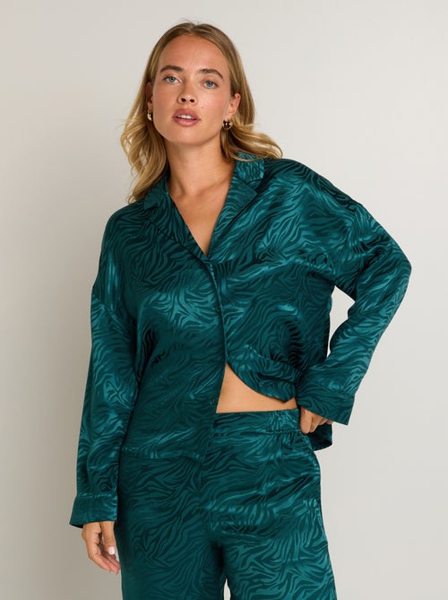 Chemise manches longues frimousse - rougegorge lingerie - Kiabi