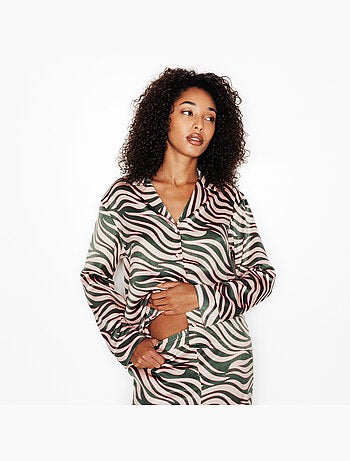 Chemise manches longues grammy - rougegorge lingerie