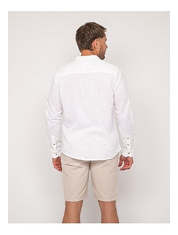 Chemise manches longues lin duchero