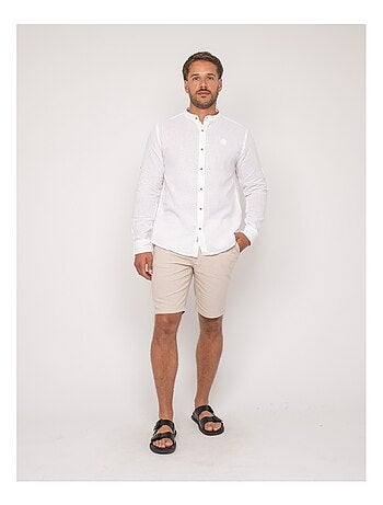 Chemise manches longues lin duchero