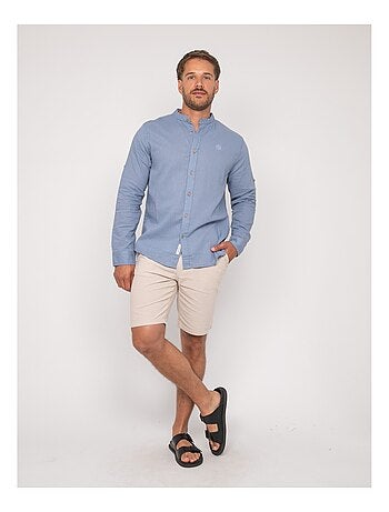 Chemise manches longues lin duchero
