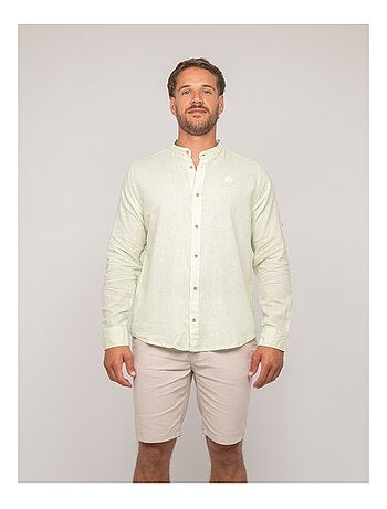 Chemise manches longues lin duchero