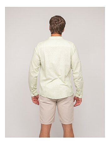 Chemise manches longues lin duchero