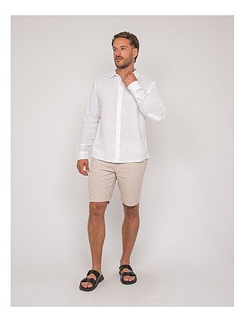 Chemise manches longues lin dumolak