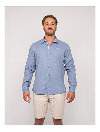 Chemise manches longues lin dumolak