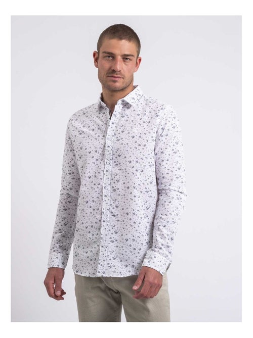 Chemise manches longues motifs dogabin - Kiabi