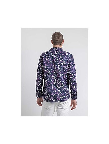Chemise manches longues motifs duloic