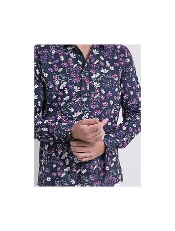 Chemise manches longues motifs duloic