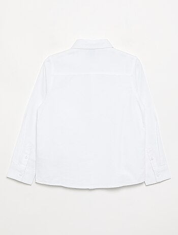 Chemise manches longues oxford