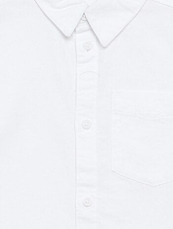 Chemise manches longues oxford