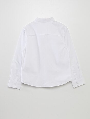 Chemise manches longues oxford