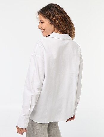 Chemise manches longues oxford