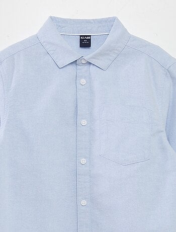 Chemise manches longues oxford