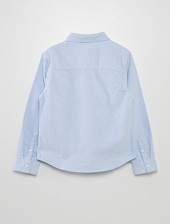 Chemise manches longues oxford