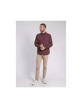 Chemise manches longues pur coton tamoris