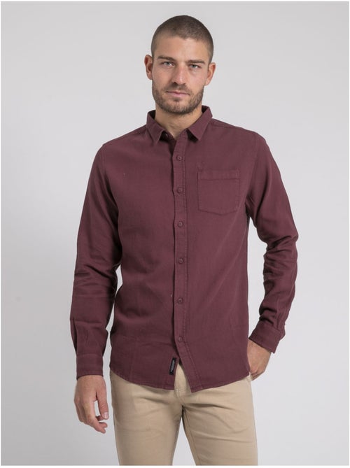 Chemise manches longues pur coton tamoris - Kiabi Chemise manches longues pur coton tamoris - Kiabi