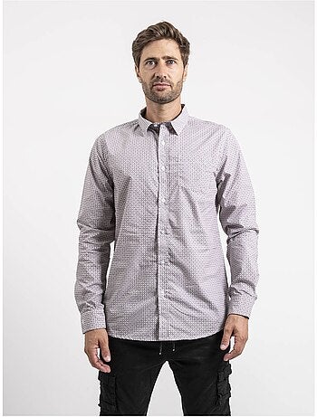 Chemise manches longues pur coton tivenol