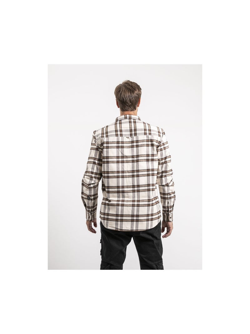 Chemise manches longues tomapal Ecru - Kiabi