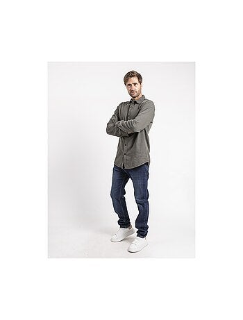 Chemise manches longues velours côtelé torold