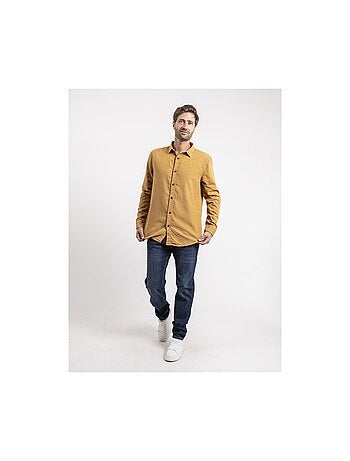 Chemise manches longues velours côtelé torold