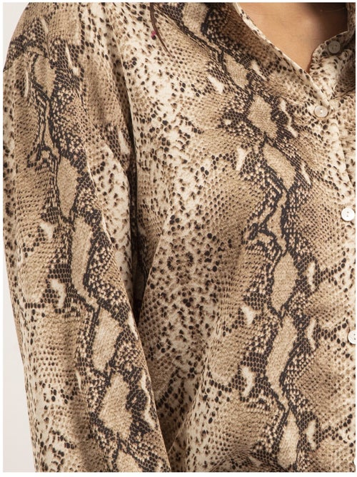Chemise motifs otarina - Kiabi