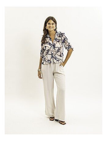 Chemise nouée motifs oberda
