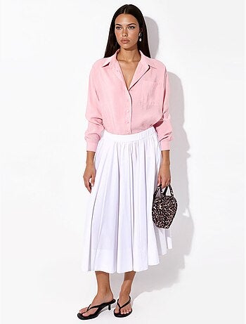 Chemise oversize à boutons et col chemise hiccup