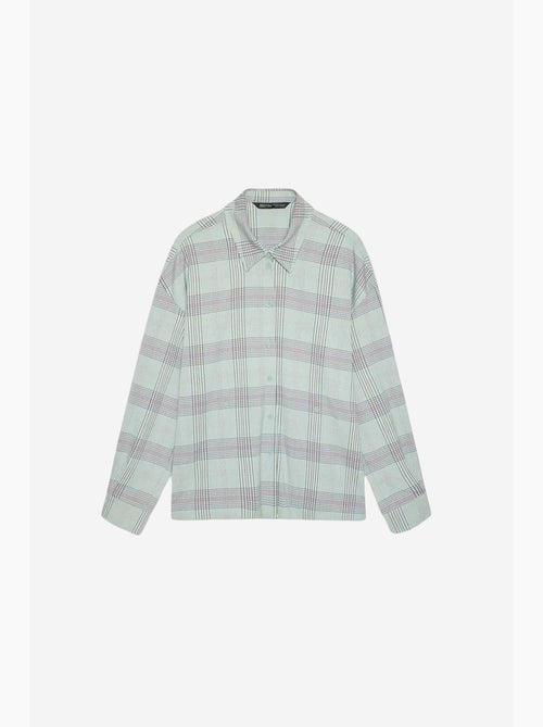 Chemise oversize à carreaux dilvin - Kiabi