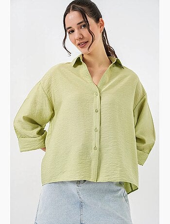 Chemise oversize à manches courtes bdart