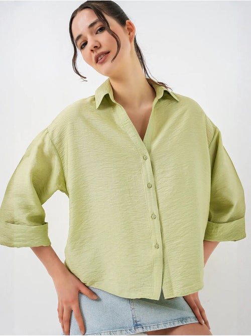 Chemise oversize à manches courtes bdart - Kiabi