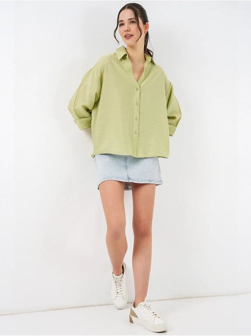 Chemise oversize à manches courtes bdart - Kiabi