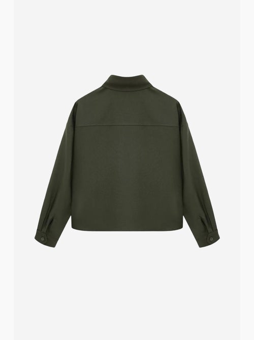 Chemise oversize en crêpe à boutons dilvin - Kiabi