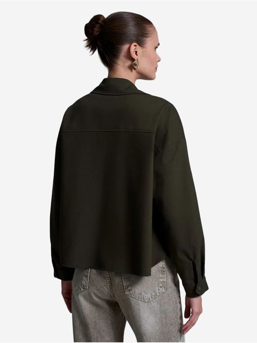 Chemise oversize en crêpe à boutons dilvin - Kiabi