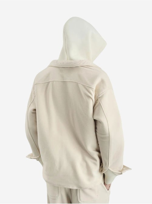 Chemise oversize en peluche tissée avec fermeture à pression giesto - Kiabi Chemise oversize en peluche tissée avec fermeture à pression giesto - Kiabi