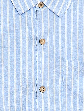 Chemise oversize rayée