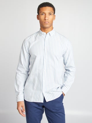 Chemise Oxford à motif