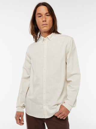 Chemise Oxford avec motif à rayures