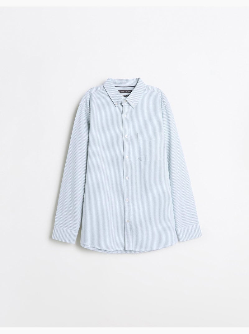 Chemise oxford, mo fashion Vert - Kiabi