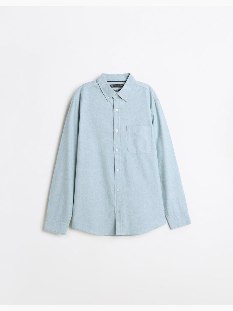 Chemise oxford, mo fashion Vert - Kiabi